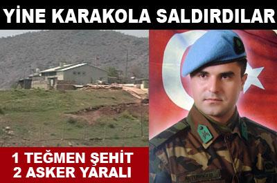 LİCE`DE KARAKOLA SALDIRI DÜZENLENDİ