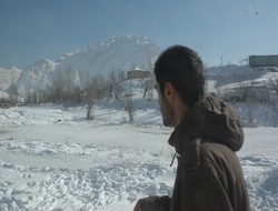 Hakkari Sülük göleti dondu