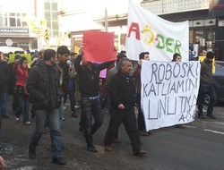 Ardahan’da roboski protestosu
