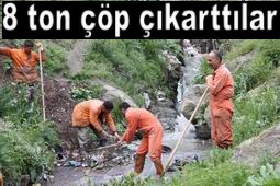 BELEDİYE`DEN TEMİZLİK SEFERBERLİĞİ