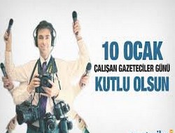 ÇGD gazeteciler gününü kutlad