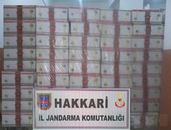 Hakkari'de 3 ton kaçak çay ele geçirildi