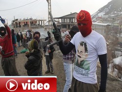 Hakkari'de olaylar çıktı,