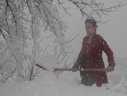 Hakkari il geneli kara gömüldü