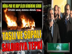 Hüda-Par ve BDP'liler birbirine girdi