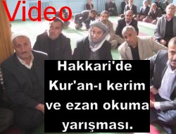 KUR`AN-I KERİM BÜLBÜLLERİ YARIŞTI