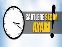 Saatlerin ileri alınması ertelendi