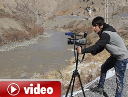 Hakkari'de kardelenler çiçek açtı