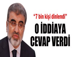7 bin kişi dinlenmiş