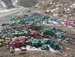 Hakkari Zap vadisi kirletiliyor