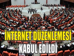 İnternet yasası kabul edildi