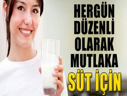 Mutlaka süt için