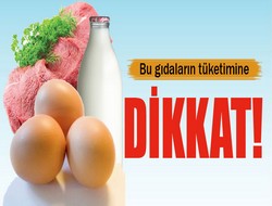 Et,süt,yumurta tüketimine dikkat
