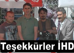 İHD`DE İMZA KAMPANYASI BAŞLATTI