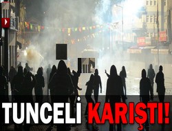 Tunceli karıştı 1 polis yaşamını yitirdi