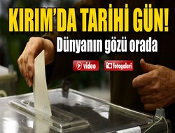Kırım'da referandum başladı