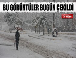 Doğu'da lapa lapa kar