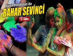 Hindistan'da bahar sevinci