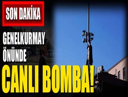 Genelkurmay kavşağı'nda canlı bomba alarımı