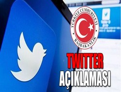 Başbakanlık’tan 'Twitter' açıklaması
