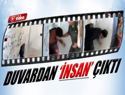 Duvar'da insan çıktı