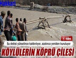 Türkiye'nin ilk seyyar sırat köprüsü
