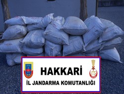 565 kilo kaçak çay ele geçirildi,