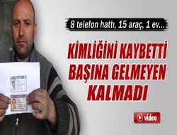 Kimliğini kaybetti hayattı karardı