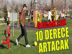 Ülke genelinde sıcaklık artacak