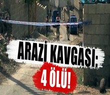 Arazi kavgası 4 ölü