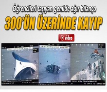 feribot battı: 300’ün üzerinde kayıp var