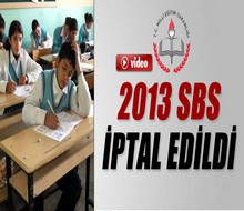 Son SBS iptal edildi