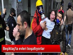 Evleri boşaltıyorlar