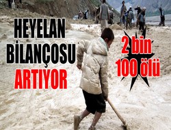 Heyelan bilançosu artıyor