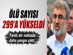 Ölü sayısı 299’a yükseldi