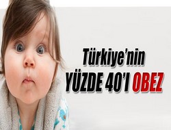 Türkiye'nin yüzde 40'ı şişman