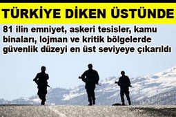 EMNİYET BİRİMLERİNDE GÜVENLİK ALARIMI