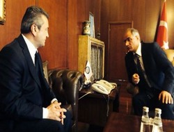 Taş Bakan Ala ile görüştü