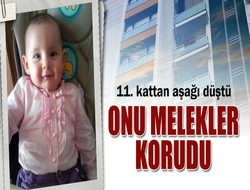 Onu melekler korudu
