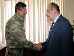 Tuğgeneral'den Vali'ye ziyaret