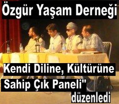 DİLİNE,KÜLTÜRÜNE SAHİP ÇIK PANELİ