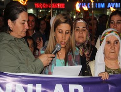 Dökh ve bileşenleri Öcalan için yürüdü