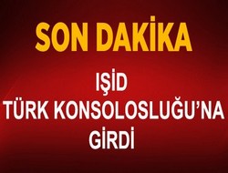 Işıd Türk konsolosluğuna girdi