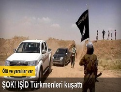 IŞİD Türkmenlerin yaşadığı ilçeyi kuşattı