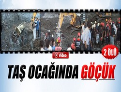 Sultangazi'de taş ocağında göçük: 2 ölü