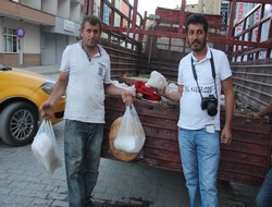 Hakkari'de kilo işi kar satışı