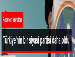 Merkez Partisi resmen kuruldu