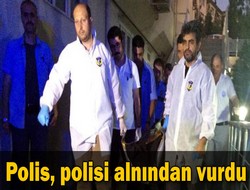 Polis polisi vurdu