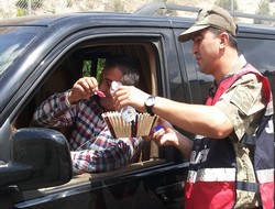 jandarma’dan şeker tadında uygulama