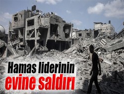 Hamas liderinin evine saldırı